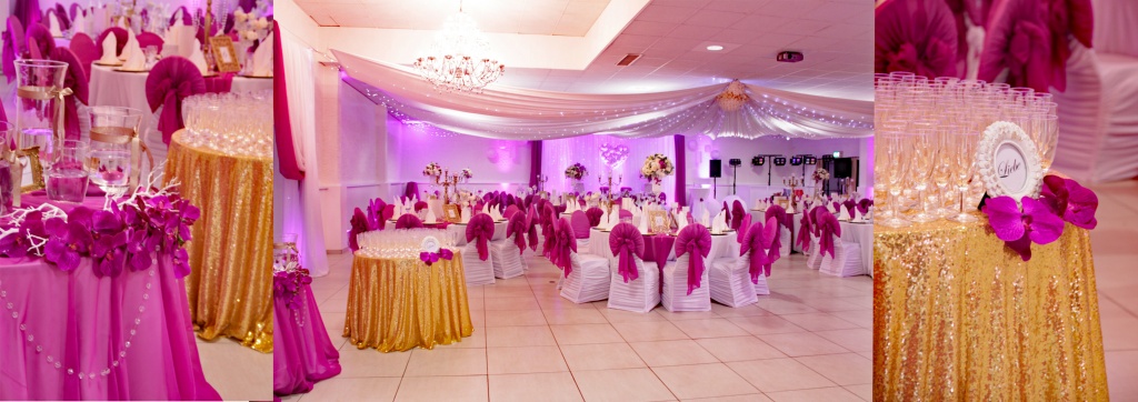 Wedding  in Love Glamour Deko